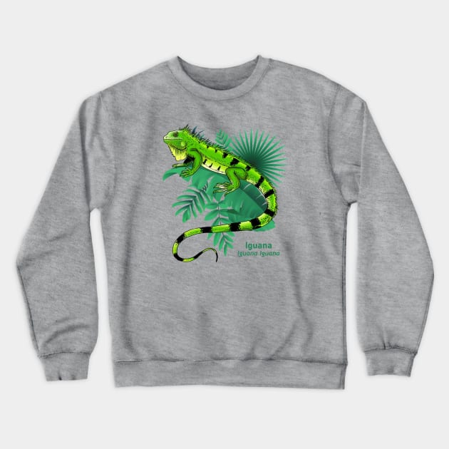 Iguana Crewneck Sweatshirt by PJcriativo